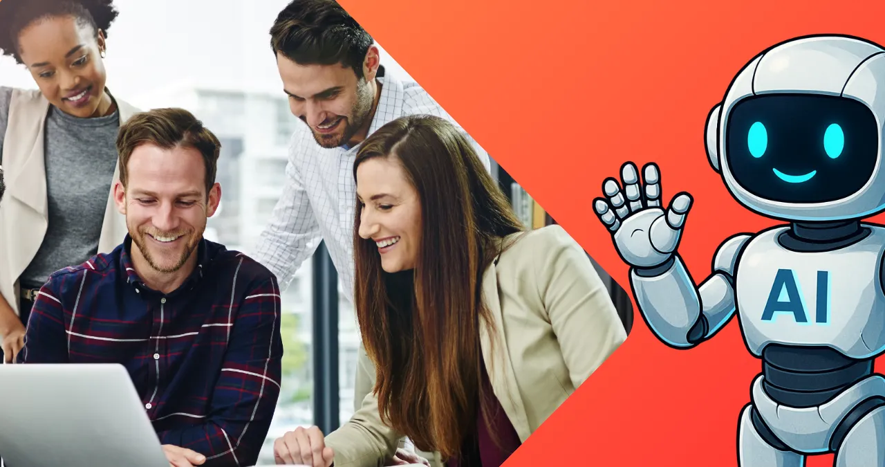 A group of developers learning new AI skills after AI's job Shake-up