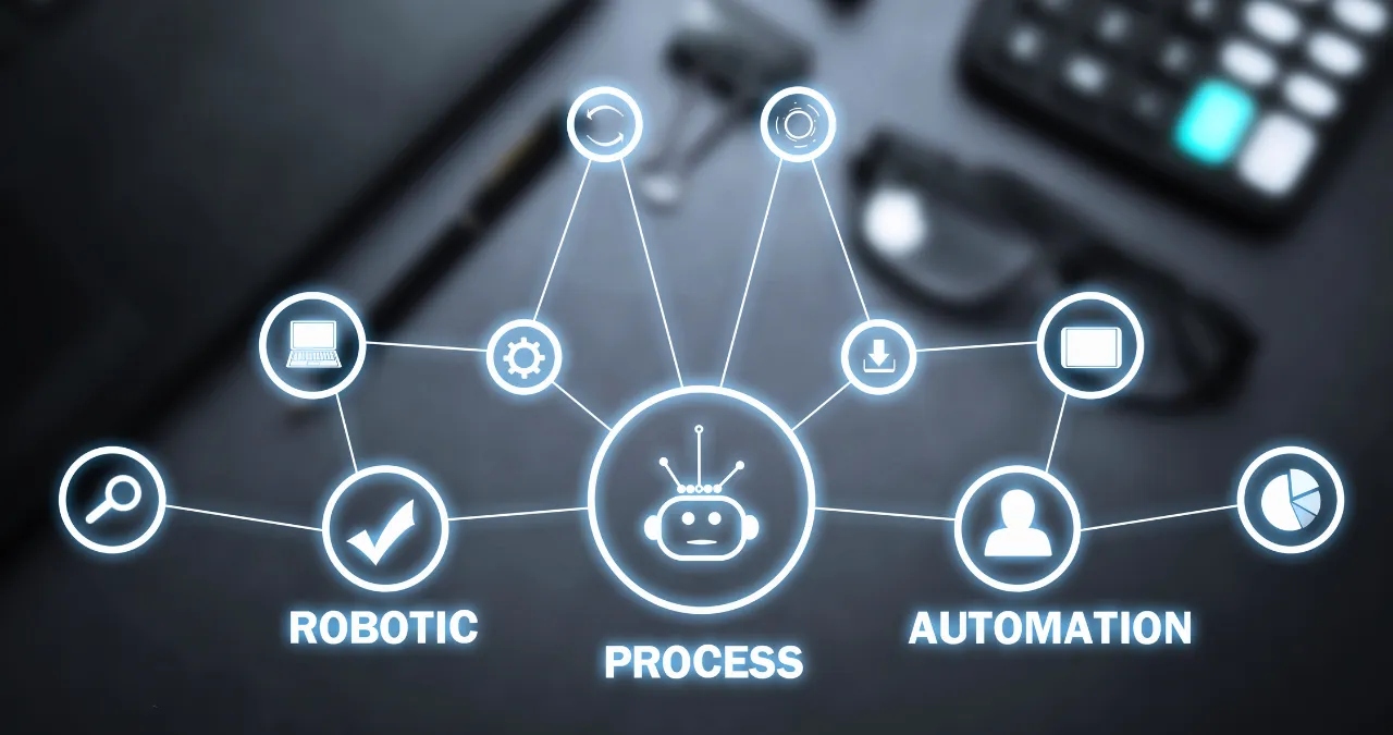 An image of automation process in business