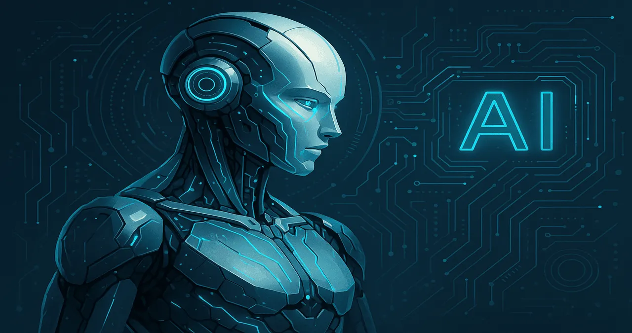 An image of AI showing future trend in graphic design