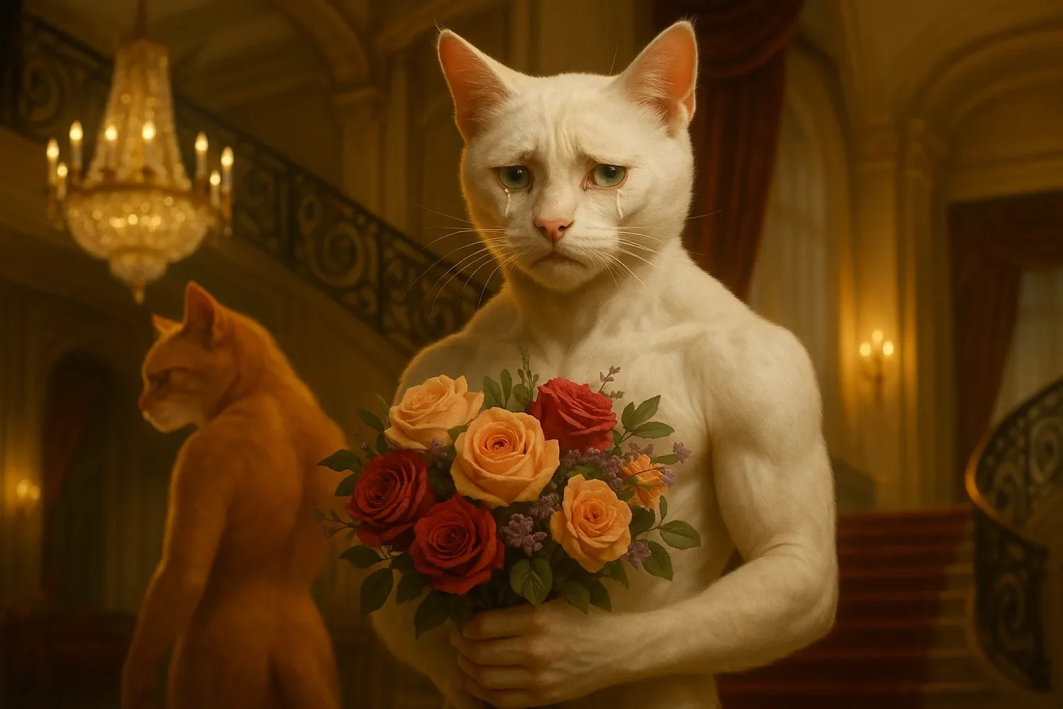 an image of anthropomorphic cats