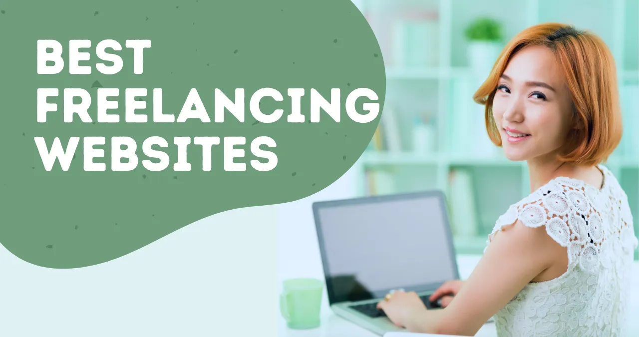 an image of a freelancing showing best freelancing websites
